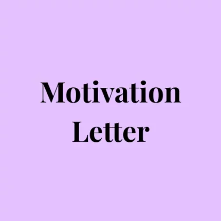 Motivation Letter For University of Padova